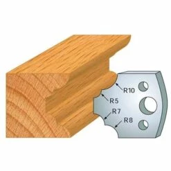 Jeu De 2 Fers Profilés Acier Ht. 40 Mm N°022 1/4 De Rond Multiple - 800.022 - Leman