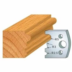 Jeu De 2 Fers Profilés Acier Ht. 40 Mm N°033 Multi-moulure - 800.033 - Leman