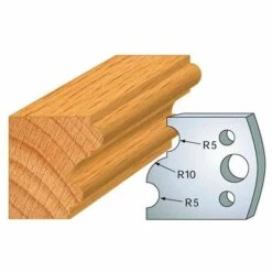 Jeu De 2 Fers Profilés Acier Ht. 40 Mm N°052 Multi-profil - 800.052 - Leman