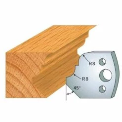 Jeu De 2 Fers Profilés Acier Ht. 40 Mm N°073 Moulure Pinocchio - 800.073 - Leman