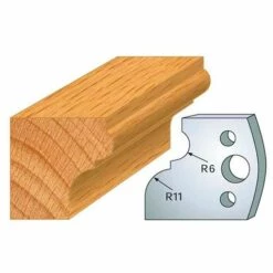 Jeu De 2 Fers Profilés Acier Ht. 40 Mm N°111 Corniche - 800.111 - Leman