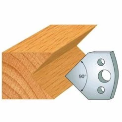 Jeu De 2 Fers Profilés Acier Ht. 40 Mm N°127 Chanfrein 45° - 800.127 - Leman