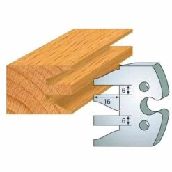 Jeu De 2 Fers Profilés Acier Ht. 50 Mm N°232 Profil Et Contre-profil - 855.232 - Leman