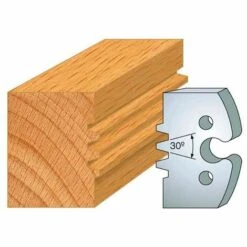 Jeu De 2 Fers Profilés Acier Ht. 50 Mm N°246 Trapèze Double - 855.246 - Leman