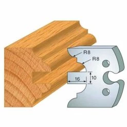 Jeu De 2 Fers Profilés Acier Ht. 50 Mm N°251 Profil Double Parement - 855.251 - Leman
