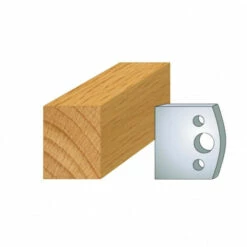 Leman - Jeu De 2 Contre-fers Profilés Ht.40 Mm N°000