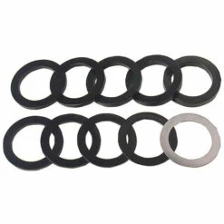 Leman - Jeu De 10 Bagues épaisseur 1 à 10 Mm Alésage 50 Mm