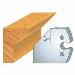 Leman - Jeu De 2 Contre-fers Profilés Ht.50 Mm N°205