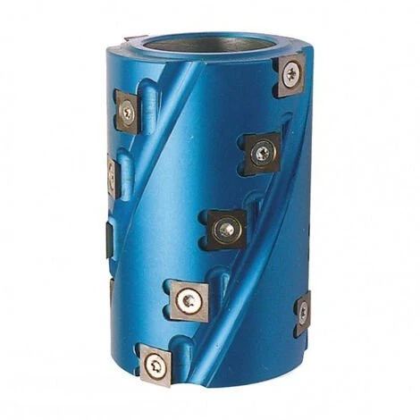 Leman - Porte-outils Hélicoïdal à Chantourner Et à Calibrer 80x80x50 Mm Dents 12