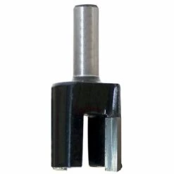 Mèche à Entailler Droite HM D. 22 Mm L.U. 12 Mm L.T. 38 Mm Q. 8 - 4028.722.00 - Leman