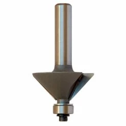 Mèche à Chanfreiner HM Micrograin Z : 3 + Guide D. 31,4 Mm L.U. 10 Mm L.T. 60 Mm Angle 45° Q. 6 Mm - 5686.745.00 - Leman