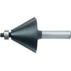 FP Fraise à Chanfreiner, Outil à Bois, Ø : 35 Mm, Angle 30° °, Long. Utile 22 Mm, Long. Totale : 54 Mm