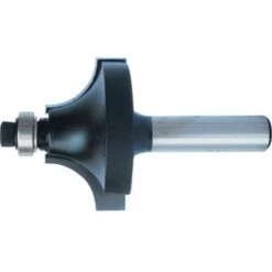 FP Fraise Quart De Baguette, Outil à Bois, Ø : 18,7 Mm, Rayon 3,2 Mm, Long. Utile 10,5 Mm, Long. Totale : 52 Mm