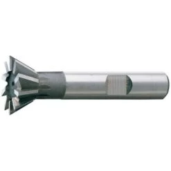 FP Fraise Conique, Forme C, 45°, Ø D1 - Js16 : 28,0 Mm, Long. Totale L1 80 Mm, Hauteur De Coupe B - Js 14 7,5 Mm, Ø Queue D2 - H6 : 16 Mm, Dents : 10