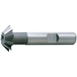 FP Fraise Conique, Forme D, 60°, Ø D1 - Js16 : 20,0 Mm, Long. Totale L1 63 Mm, Hauteur De Coupe B - Js 14 8,0 Mm, Ø Queue D2 - H6 : 12 Mm, Dents : 8