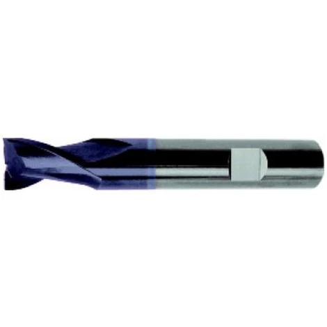 FP Fraise Cylindrique Courte, Type N, En Carbure Monobloc, 6535-HB, Surface Recouverte De TiAIN, Ø D1 - H10 : 4,0 Mm, Long. Totale L1 54 Mm