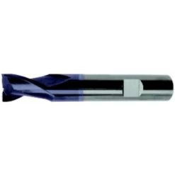 FP Fraise Cylindrique Courte, Type N, En Carbure Monobloc, 6535-HB, Surface Recouverte De TiAIN, Ø D1 - H10 : 18,0 Mm, Long. Totale L1 84 Mm