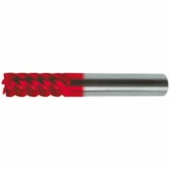 GUHRING Fraise Cylindrique Longue, Type NH, En Carbure Monobloc SL Et Carbure Monobloc UF, DIN 6527, Fire, Ø D1 - H10 : 20,0 Mm, Long. Totale L1 104 Mm