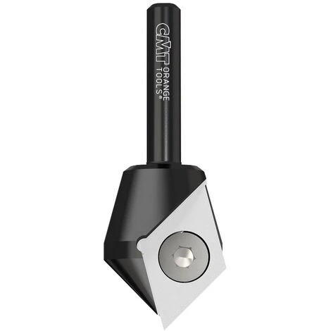 CMT ORANGE TOOLS 665.200.11 FRAISE POUR RAINURES EN V 90° HW Z2 S=8 D=17X8.5X53 DR