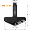 CMT ORANGE TOOLS 663.130.11 FRAISE HW POUR FENTES EN FORME DE V 130° D=91X20.2X95 DR