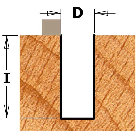 CMT ORANGE TOOLS K911-160B FRAISES À COUPE DROITE AVEC ROULEMENT HW Z2 S=8 D=16X25.4X70 DR – Image 3