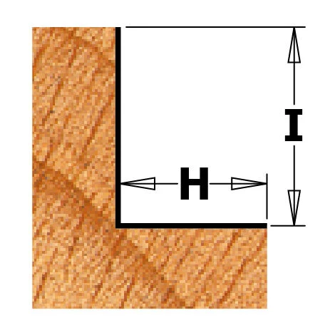 CMT ORANGE TOOLS K935-317 HW-FR. A FEUILLURES Z2 S=8 D=31.8X12.7X54 H=9.5 DR – Image 3