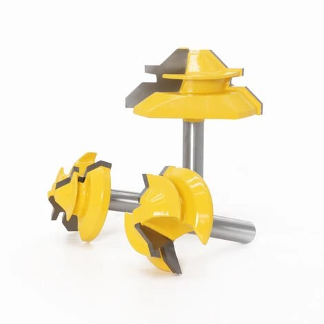 ASUPERMALL Jeu De Fraises à Feuillure 8 Mm Avec Tige De 12,7 Mm 16 Mm 19,05 Mm De Hauteur Fraise à Fente Fraise à Rainurer En Bois, 3PCS – Image 5