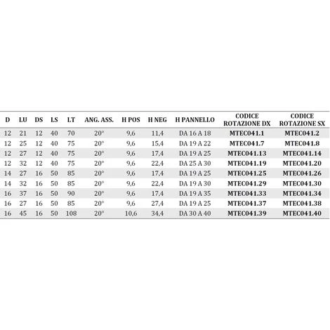 MTEC041.1 - FRAISE NESTING HÉLICOÏDALE EN DIA Z3+3 CORPS EN DENSIMET ESSENT NÉG - MOBILTECNICA _ .1_D12 | LU 21 | DS12 | LT70 | Z | AX20° | DR | H3,5 – Image 3