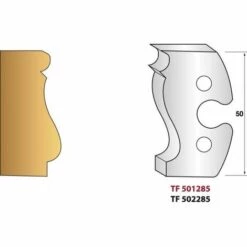 LEMAN Paire De Fers De Toupie Hauteur 50 Mm N° 285 - Louis XV
