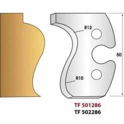 LEMAN Paire De Fers De Toupie Hauteur 50 Mm N° 286 - Main Courante