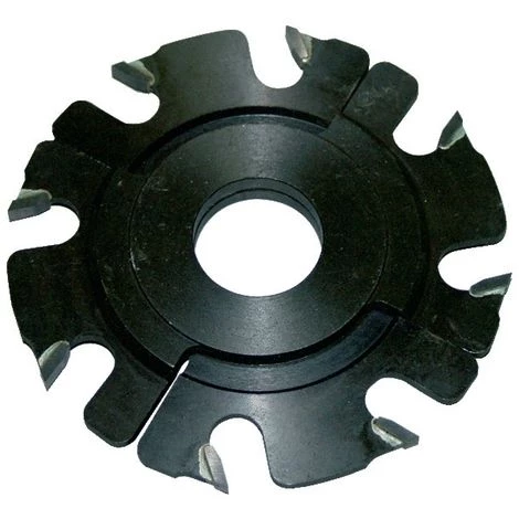 LEMAN Fraise à Rainer Carbure 8 Coupes Ø120 Extensible 5 à 10 Mm Pour Toupie Arbre De 30 Mm