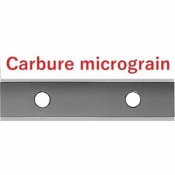 LEMAN Plaquette Carbure Micrograin 50x12x1.5 Mm, Boite De 10 Pièces