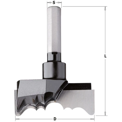 CMT ORANGE TOOLS 531.702 MÉCHE POUR ROSETTES HW S=9,5 D=70 DR (2) – Image 2