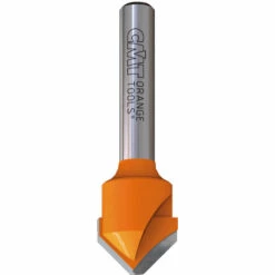 CMT ORANGE TOOLS 815.001.11 FRAISE À RAINURER EN ''V'' 90° S=6,35 D=18X7,4X60 DR POUR ALUCOBOND®