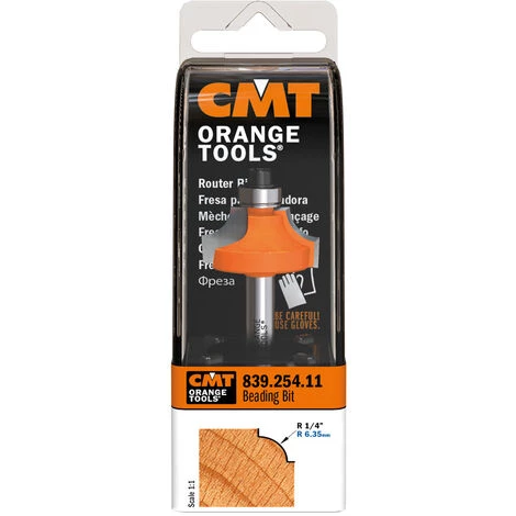 CMT ORANGE TOOLS 839.190.11 HM-FR. QUART DE RONDE D=19 R=3.2 S=1/4' DR – Image 4