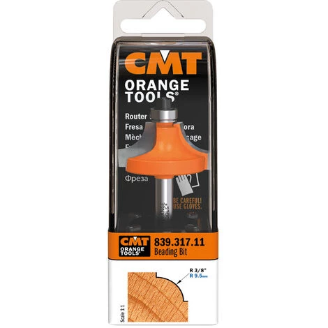 CMT ORANGE TOOLS 839.190.11 HM-FR. QUART DE RONDE D=19 R=3.2 S=1/4' DR – Image 5