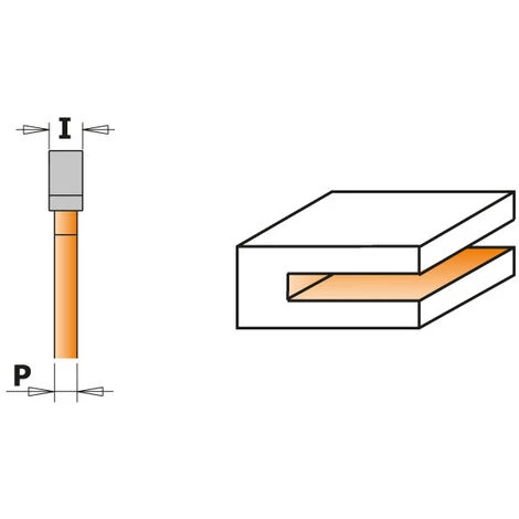 CMT ORANGE TOOLS 922.320.11B FRAISE À DISQUE POUR RAINURES LATERALES HW Z3 S=12 D=47,6X2 – Image 3