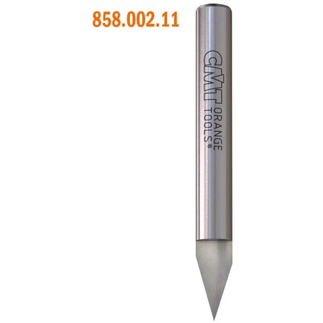 CMT ORANGE TOOLS 958.003.11 FRAISE À POINTE LASER HW S=8 D=12,7 Z=2 – Image 3