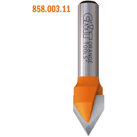 CMT ORANGE TOOLS 958.003.11 FRAISE À POINTE LASER HW S=8 D=12,7 Z=2 – Image 4