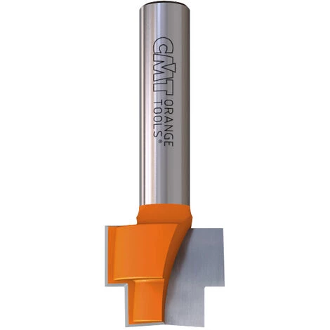 CMT ORANGE TOOLS 965.122.11 FRAISE A' DEFONCER POUR DOUBLE FEUILLURE HW D=12,3X9,3X16,3X6,7 L=80 DR Z2