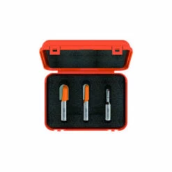 CMT : Coffret 3 Fraises A Gorges - Queue 6,35 Mm