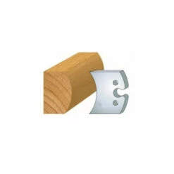 LUXOUTILS 215 : Jeu De 2 Fers 50 Mm Rayon 40 Mm Pour Porte Outils 50 Mm