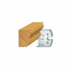 LUXOUTILS 240 : Jeu De 2 Fers 50 Mm Moulure Louis XV Pour Porte Outils 50 Mm