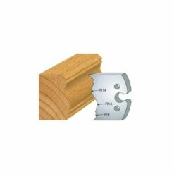 LUXOUTILS 255 : Jeu De 2 Fers 50 Mm Moulure Louis XIII Pour Porte Outils 50 Mm