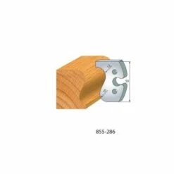 LUXOUTILS 286 : Jeu De 2 Fers 50 Mm Main Courante Pour Porte Outils 50 Mm