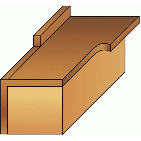 LEMAN Fraise à Plaquettes Carbure Brasées 2 Coupes Droites, Queue 6 Mm, Diamètre 19 Mm – Image 2