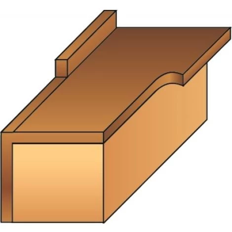 LEMAN Fraise à Plaquettes Carbure Brasées 2 Coupes Droites, Queue 6 Mm, Diamètre 19 Mm – Image 3