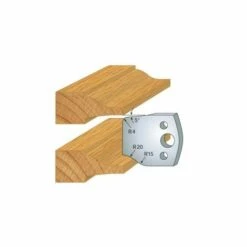 LUXOUTILS 100 : Jeu De 2 Fers 40 Mm Plate Bande Pour Porte Outils 40 Et 50 Mm