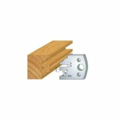 LUXOUTILS 097 : Jeu De 2 Fers 40 Mm Profil Pour Porte Outils 40 Et 50 Mm