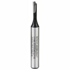Bosch Professional Fraises à Rainurer Droit Standard For Wood 1/4", D1 3,2 Mm, L 7,7 Mm, G 51 Mm - 2608628427